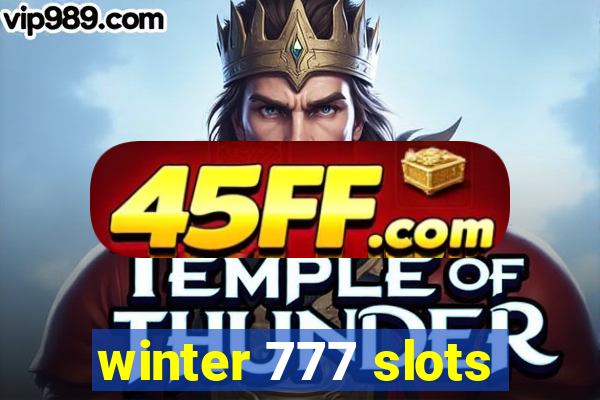 winter 777 slots